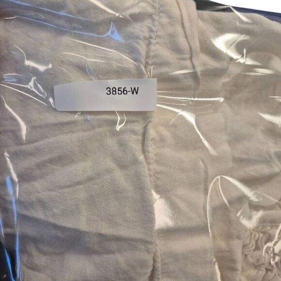 Old Navy Women's Ivory Cotton/Rayon Long Sleeve Prairie Pioneer Shirt w Buttons - Picture 5 of 10